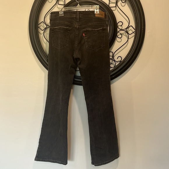 Levi Vintage women’s Super low boot cut black 518 jeans size 7 junior - Picture 4 of 9